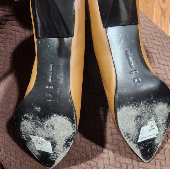 Mercedes Castillo small heel pointy toe bootie sz 40 10 - Picture 6 of 8